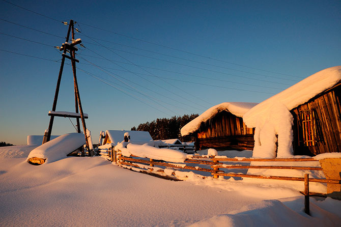 Полярный круг – царство снега и льда Полярный круг – царство снега и льда