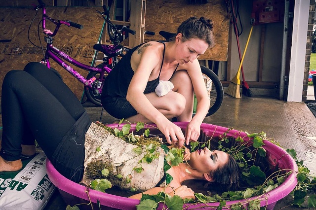 За кадром гламурной фотографии  