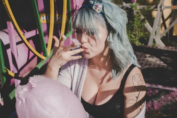 Неформалка в деревенской школе