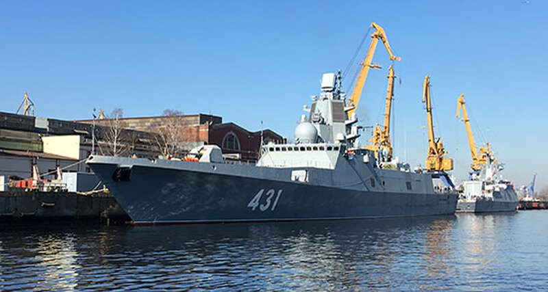 Фрегат-«невидимку» передадут российскому флоту в июле