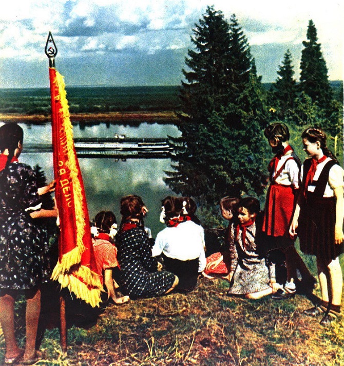 1950 год в цвете. СССР</del>