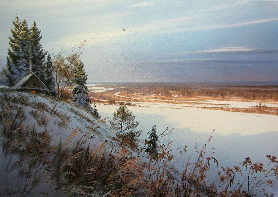 Невероятной красоты пейзажи белорусского художника