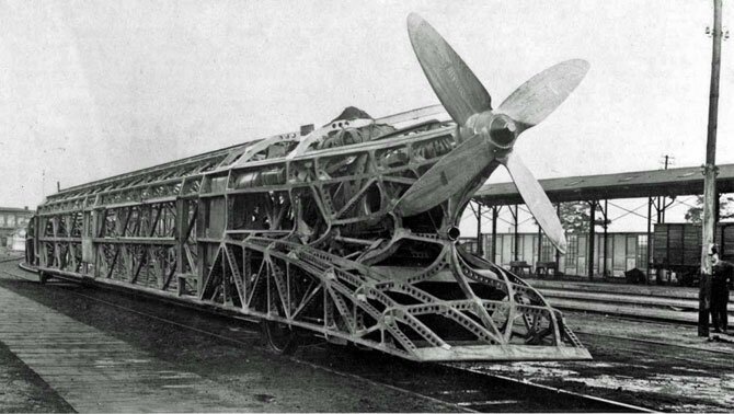 Пропеллеровоз Schienenzeppelin Пропеллеровоз Schienenzeppelin
