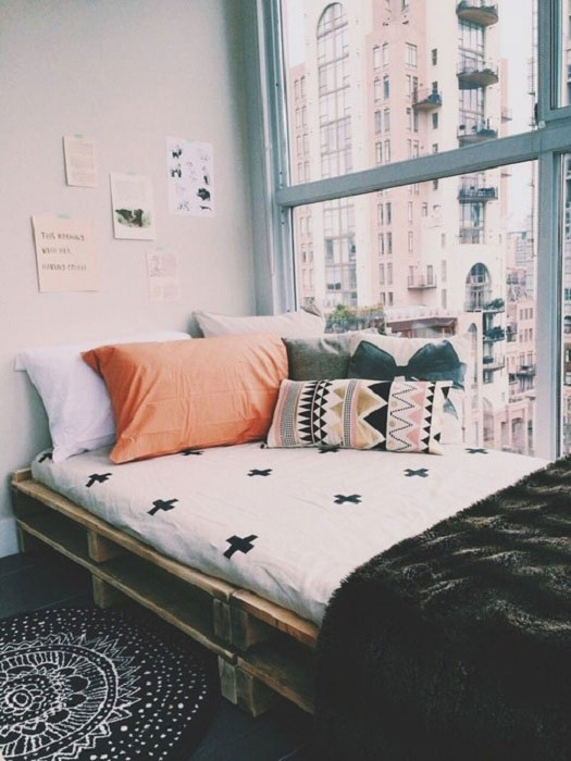 33 прекрасные идеи для создания кроватей из паллет, которые очаруют с первого взгляда