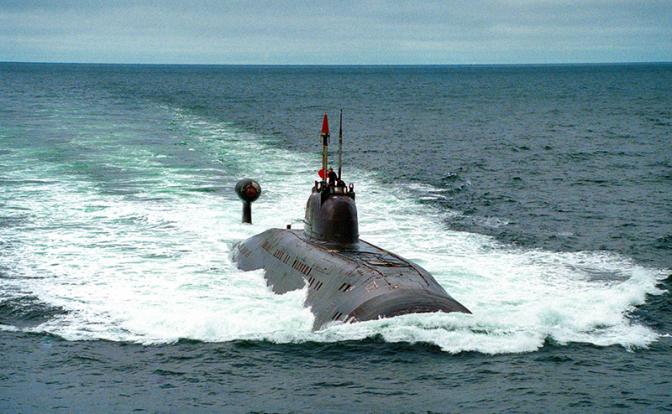 На фото: атомная подводная лодка проекта 971.
