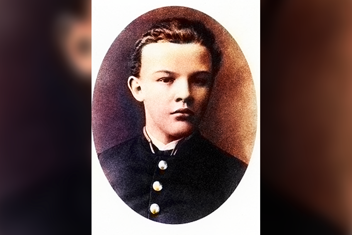 Выпускник Симбирской гимназии Владимир Ульянов. 1887 год