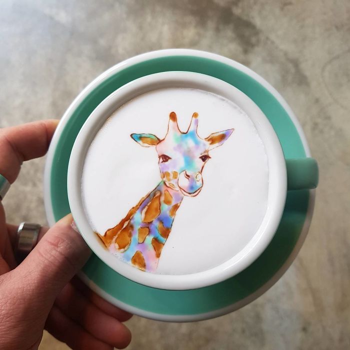 Artistic Barista From Korea Who Draws Art On Coffee.