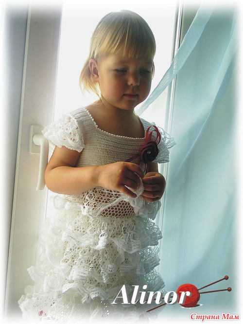Нарядное платье для дочки.