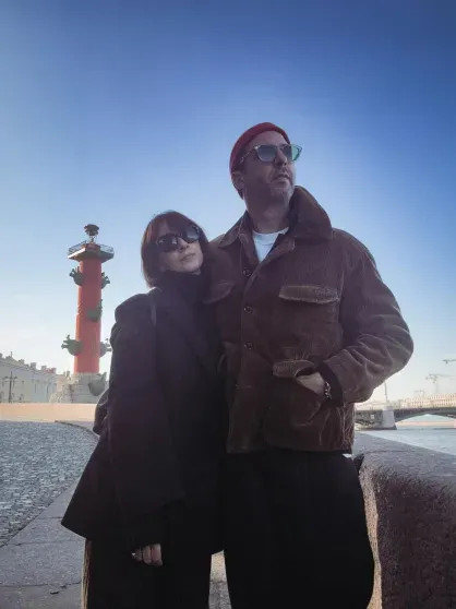 Наталья Кикнадзе и Иван Ургант