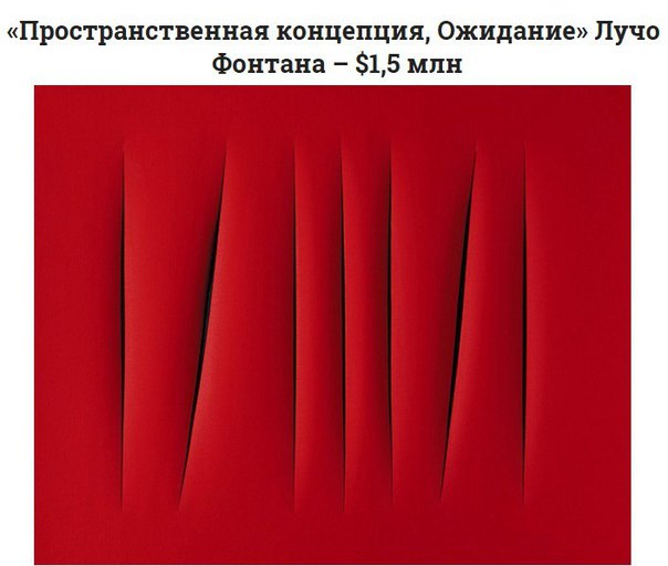 8 cамых cтранных картин, проданных за баснословные деньги