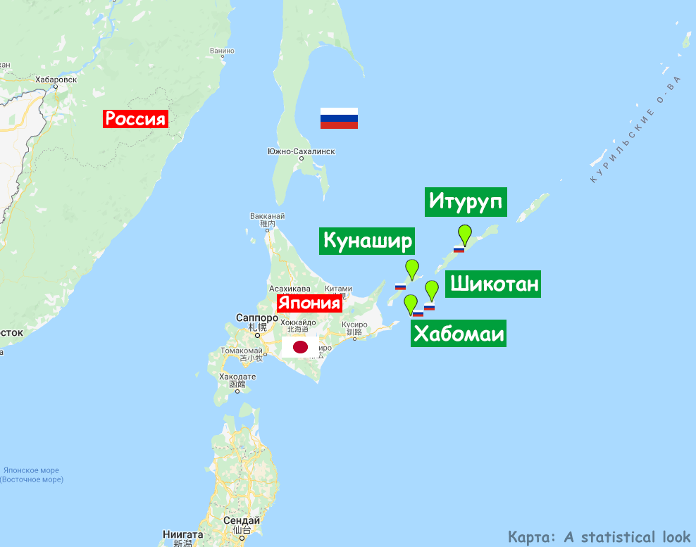 Итуруп остров на карте курильские