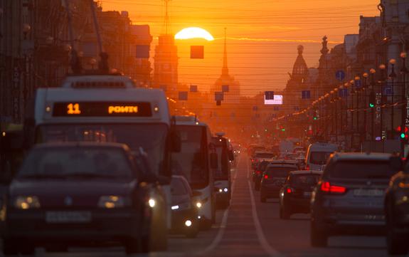 В Петербурге из-за высоких температур объявлен «желтый» уровень опасности