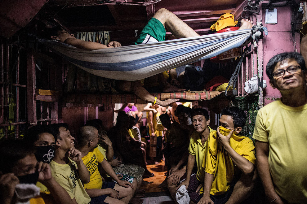 Тюрьма на Филиппинах заключенные,тюрьма,Филиппины
