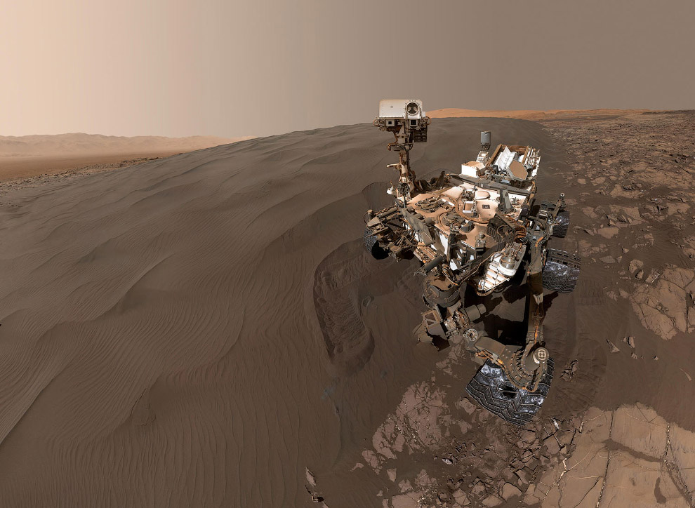 Снимки марсохода Curiosity и последние новости с Красной планеты