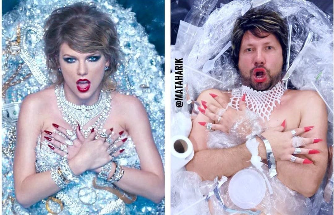 Пародист из России повторяет образы знаменитостей, используя всё, что подвернётся под руку Пародист из России повторяет образы знаменитостей, используя всё, что подвернётся под руку звезда,наши звезды,развлечение,фото,шоу,шоубиz,шоубиз