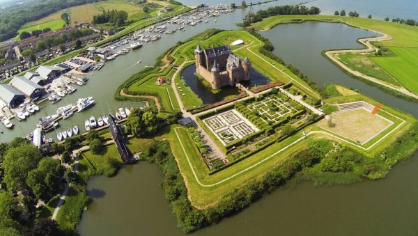 Muiderslot-Castle-Aerial-view