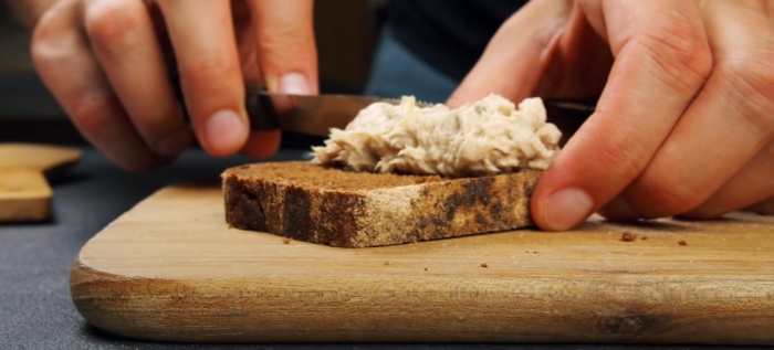 7 простых намазок на хлеб, для приготовления не надо долго стоять у плиты закуски,рецепты