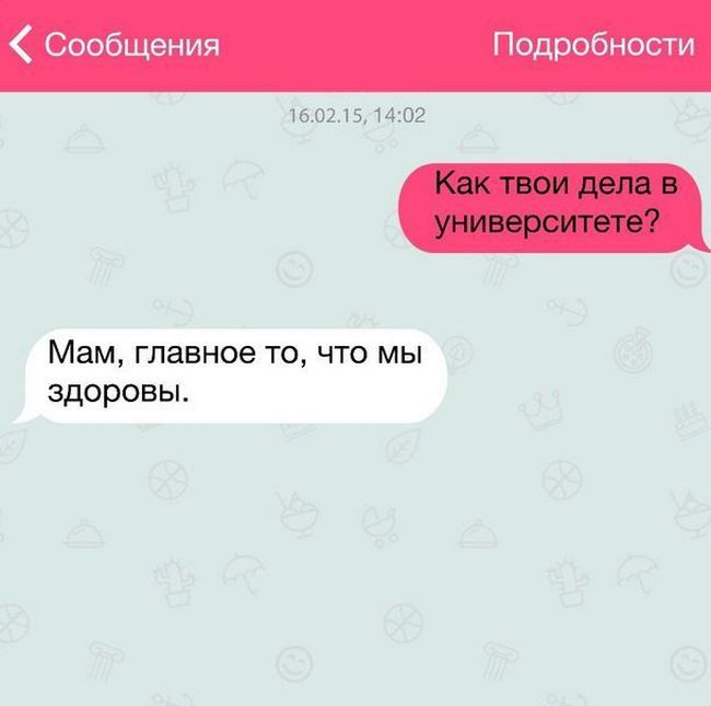 20 жизненных СМС прикол, смс, юмор