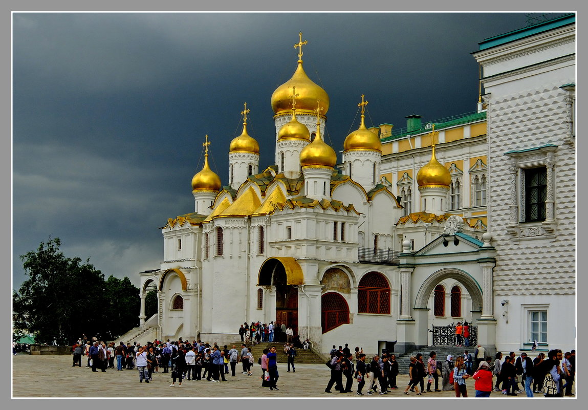 Благовещенский собор в москве фото