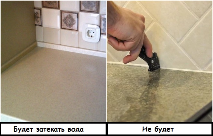 Вместо обычного плинтуса лучше воспользоваться эластичной затиркой