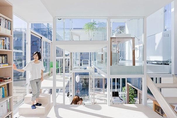Хотели бы вы жить в прозрачном доме? архитектура,интерьер и дизайн,о недвижимости