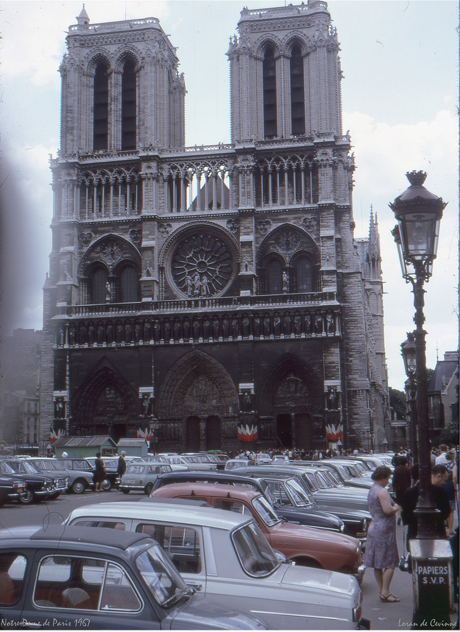 Париж 1960-х в цвете