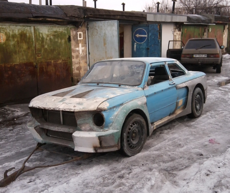 ЗАЗ 968 или всем известный &quot;Запорожец&quot; стилизованный под мустанг mustang, ЗАЗ 968, запорожец, тюнинг