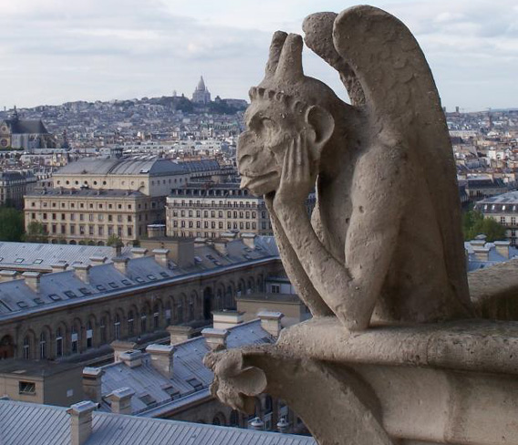 Notre Dame de Paris - Гаргльи.