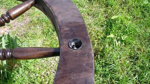 Люстра-колесо своими руками Люстра-колесо своими руками сделай сам