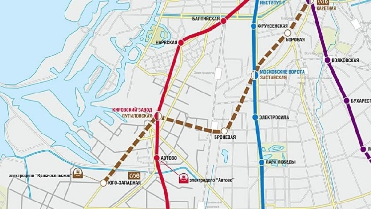 Схема станции юго западная. Красносельско-Калининская линия Петербургского метрополитена. Красносельско Калининская ветка метро СПБ. Новая ветка метро СПБ коричневая. Красносельско Калининская ветка метро.