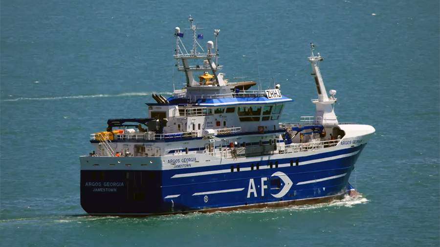 Поиск членов экипажа затонувшего корабля Argos Georgia у Фолклендов завершился