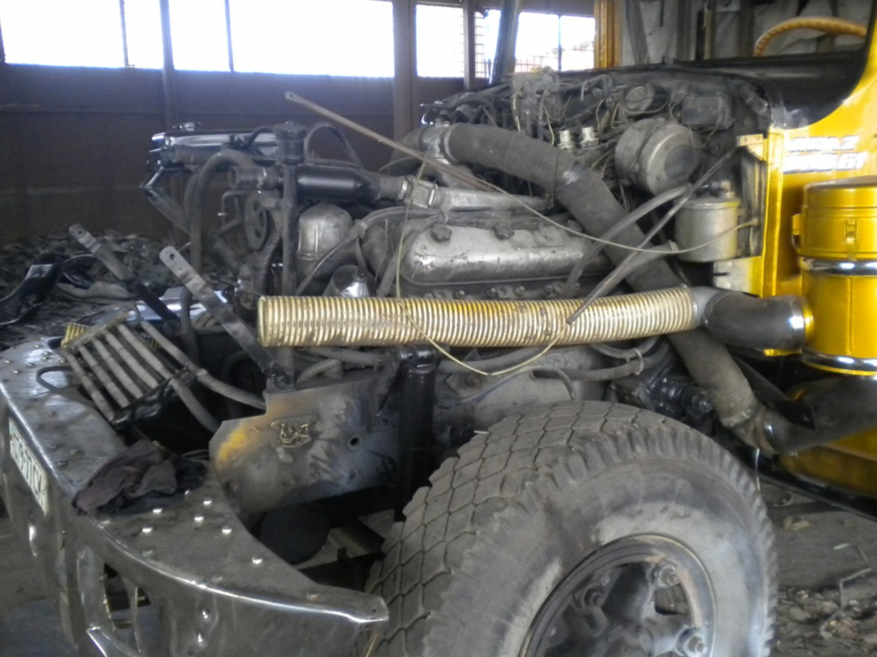 Тюнинг рабочего грузовика КрАЗ-256 Тюнинг рабочего грузовика КрАЗ-256 тюнинг, краз