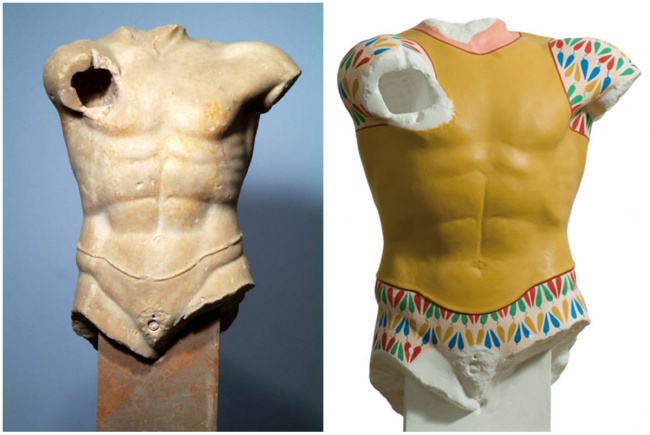 Как выглядели древнегреческие скульптуры