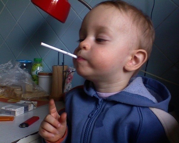 Детские сигареты с карамелью