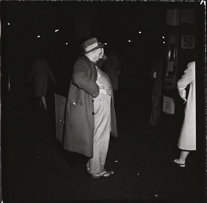 Нью-Йорк второй половины 1940-х фотографа Стэнли Кубрика