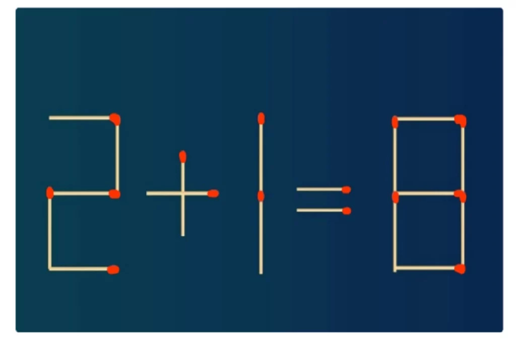 Головоломка для тех, кто не ищет легких путей: шевелим спичками