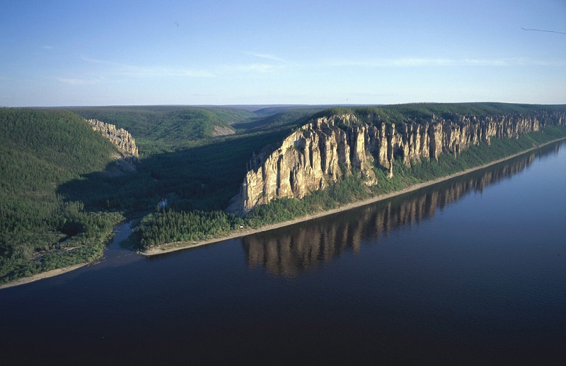 Ленские столбы. Якутия. Россия. Красивое фото