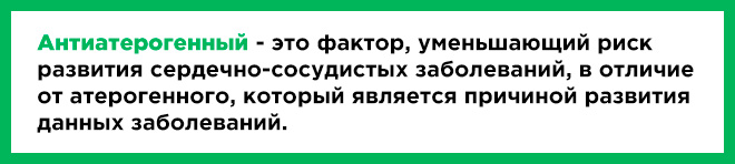 Что такое антиатерогенность