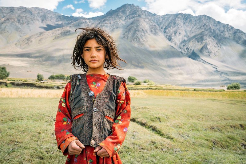 Девочка из поселка Сархад-е-Вахан Ваханский коридор, афганистан, вид, горы, природа, путешествие, фотомир