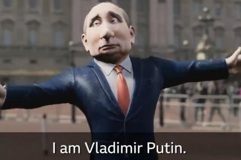 В Кремле отреагировали на выход ток-шоу BBC с анимированным Путиным