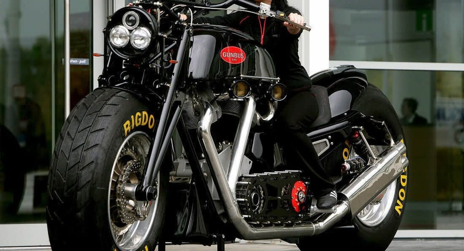 Самый большой мотоцикл в мире весит 650 кг