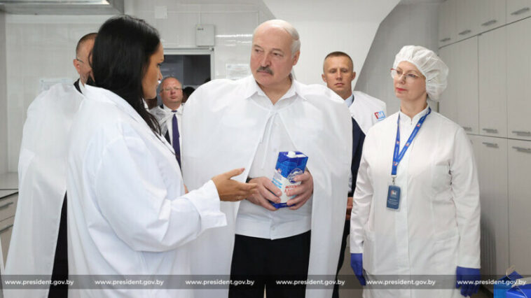 Лукашенко поручил наладить выпуск упаковки для молочных продуктов