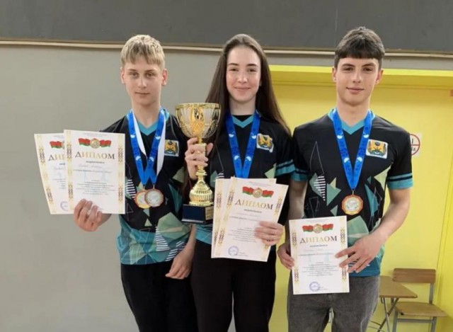 Школьники Бобруйского района заняли первое место в соревнованиях по летнему многоборью.