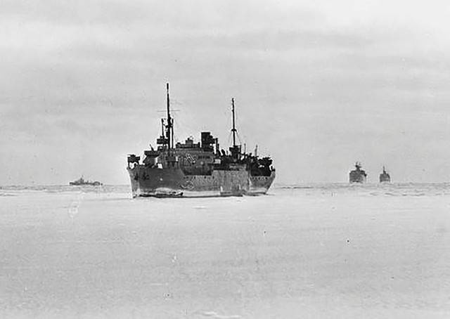Деятельность тыла Северного флота по обеспечению союзных конвоев