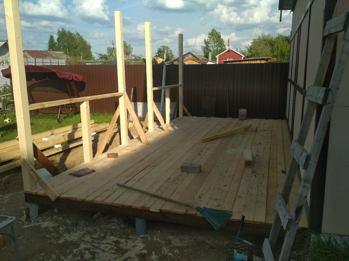 Построил сам пристройку к дому по информации из интернета Построил сам пристройку к дому по информации из интернета своими руками,строительство и ремонт