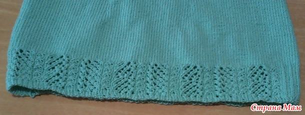 Вязаный женский пуловер Вязаный женский пуловер вязание спицами,Одежда,Хенд мейд