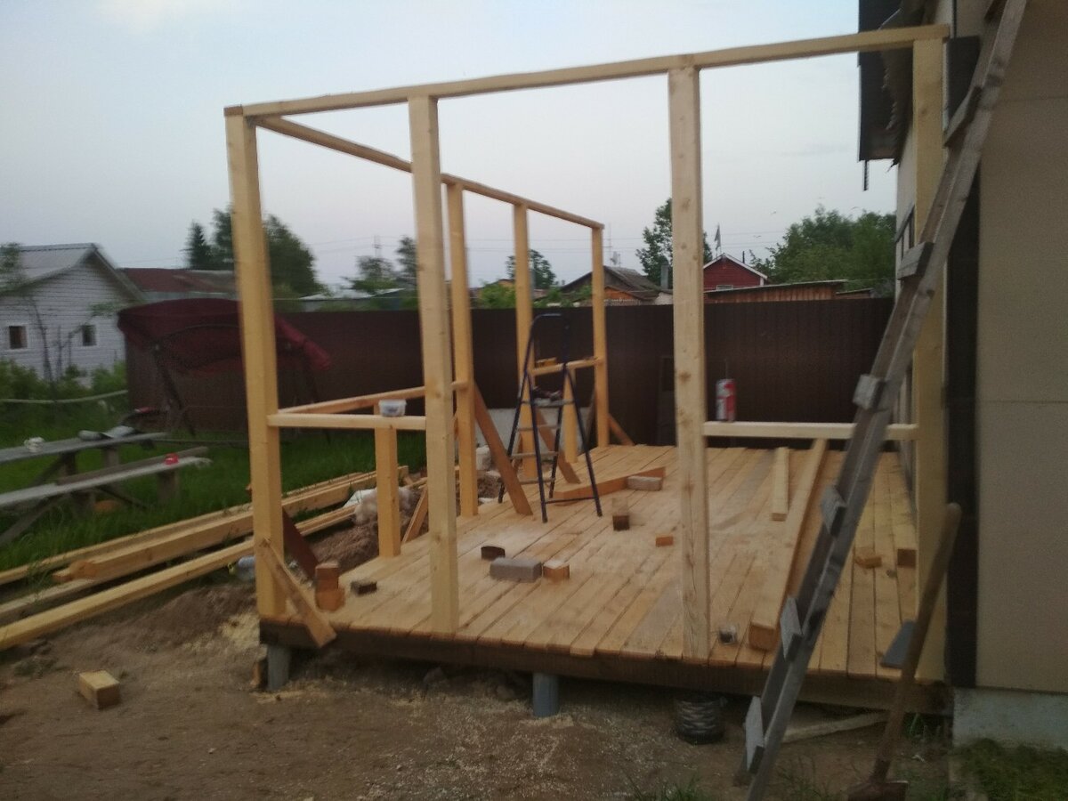 Построил сам пристройку к дому по информации из интернета Построил сам пристройку к дому по информации из интернета своими руками,строительство и ремонт