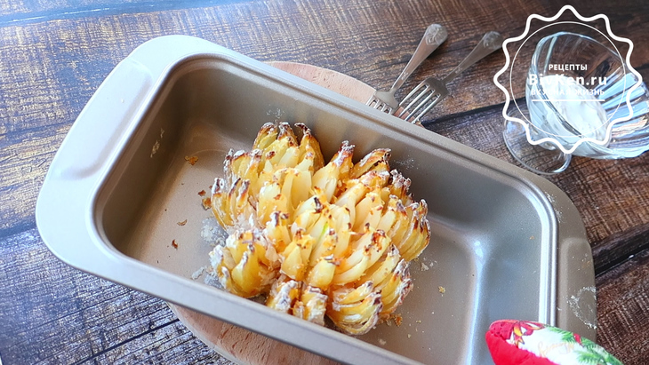 Хризантема в духовке, хрустящая закуска Хризантема в духовке, хрустящая закуска закуски,кулинария