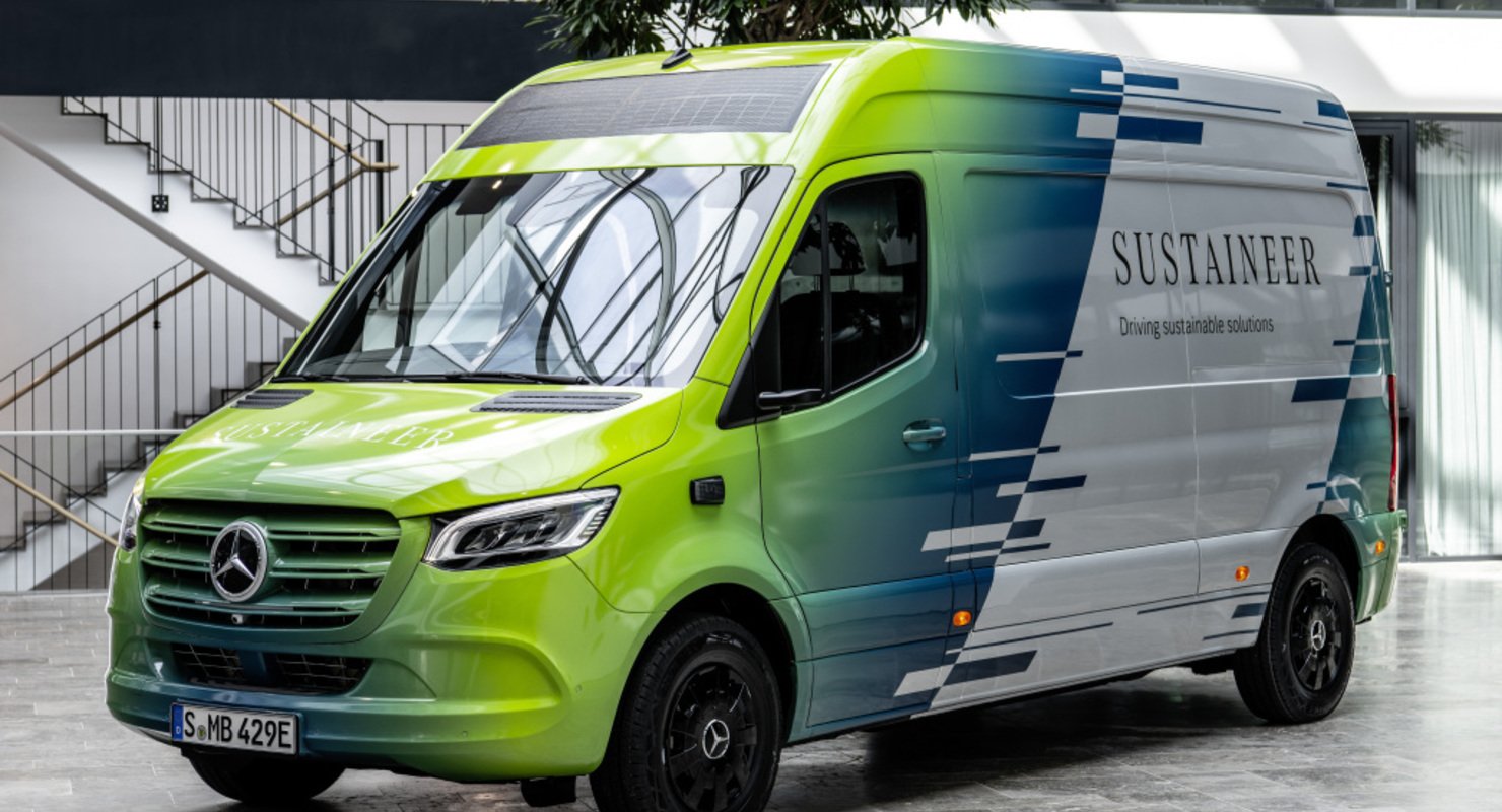Компания Mercedes-Benz показала электрический фургон с запасом хода 1000 км