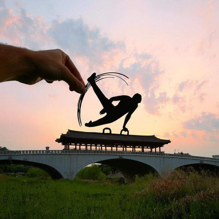 Забавные работы мастера коллажей Забавные работы мастера коллажей